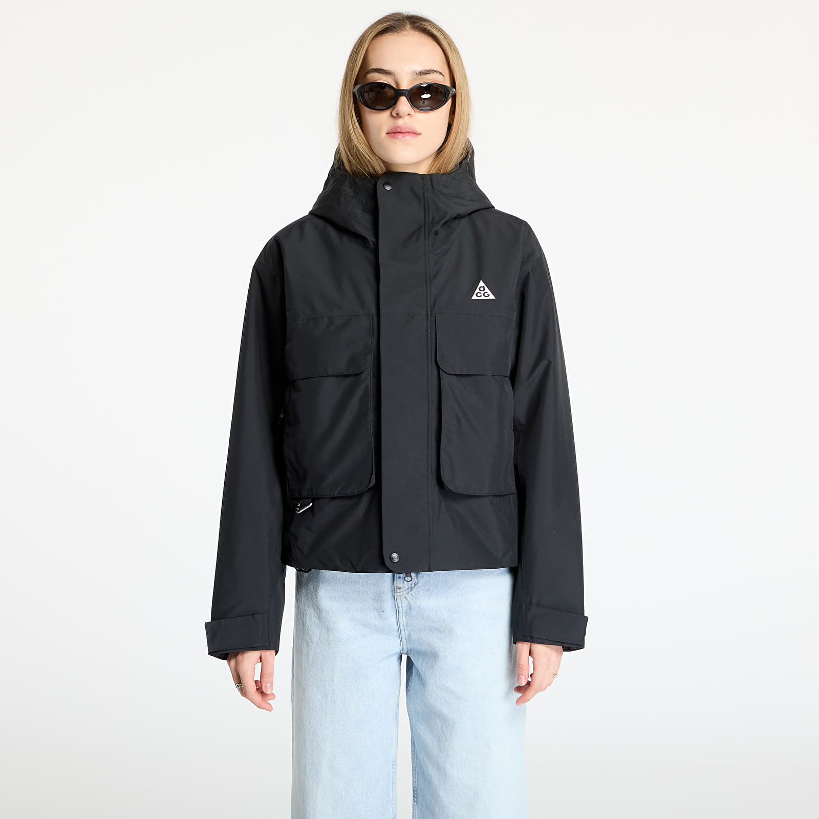 Chaquetas de mujer Nike ACG "Skull Peak" Women's Storm-FIT Jacket Black/ Anthracite/Black/ Summit White