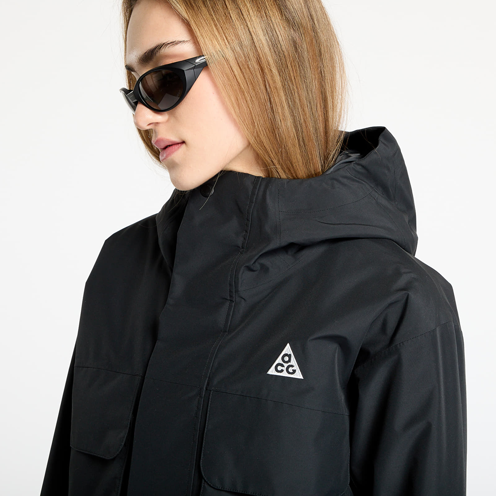 Chaquetas de mujer Nike ACG "Skull Peak" Women's Storm-FIT Jacket Black/ Anthracite/Black/ Summit White