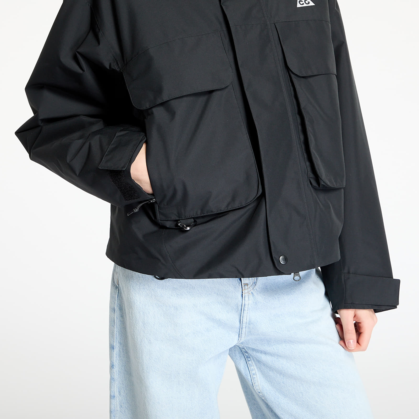 Chaquetas de mujer Nike ACG "Skull Peak" Women's Storm-FIT Jacket Black/ Anthracite/Black/ Summit White
