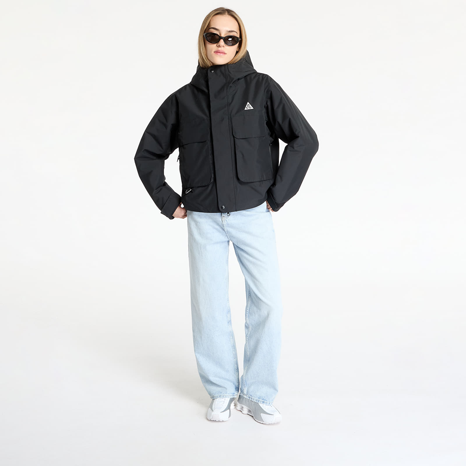 Chaquetas de mujer Nike ACG "Skull Peak" Women's Storm-FIT Jacket Black/ Anthracite/Black/ Summit White
