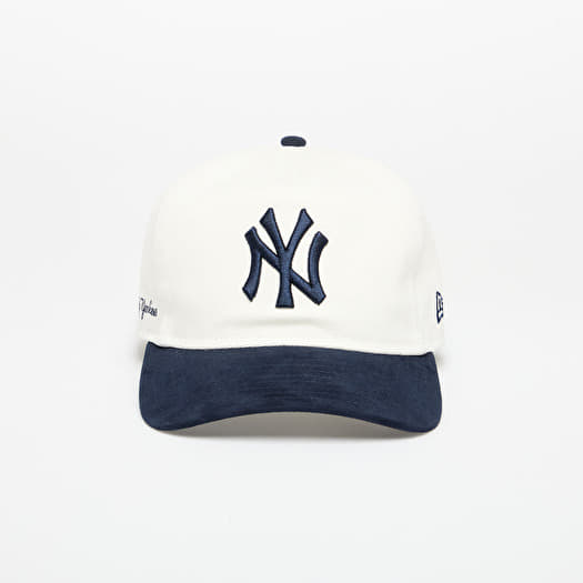 Kapa New Era Script New York Yankees Snapback Cap Ivory/ Navy