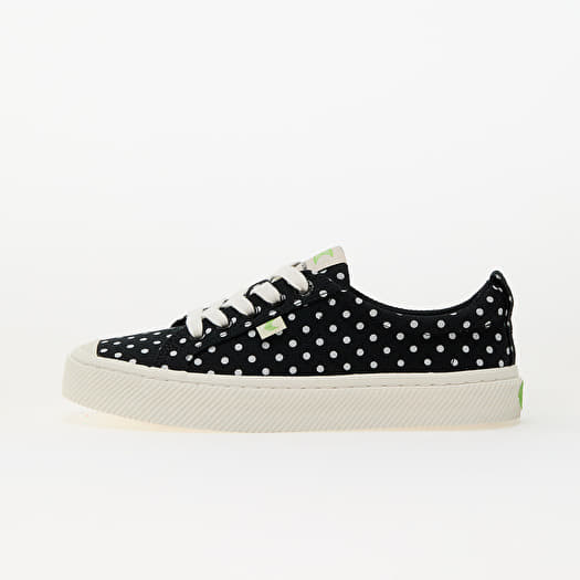 Cariuma M Oca Low Black Polka Dots
