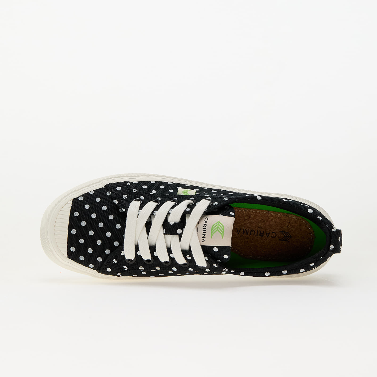 Joggesko og sko for menn Cariuma M Oca Low Black Polka Dots