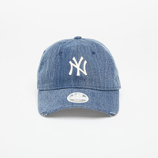 Kapa New Era New York Yankees 9TWENTY Acid Denim Adjustable Cap Navy/ White