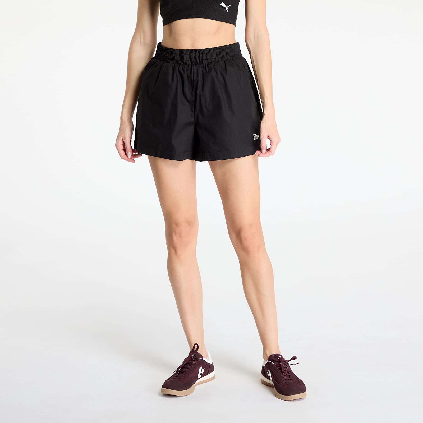 Dámské kraťasy New Era Womens Cotton Black Shorts Black