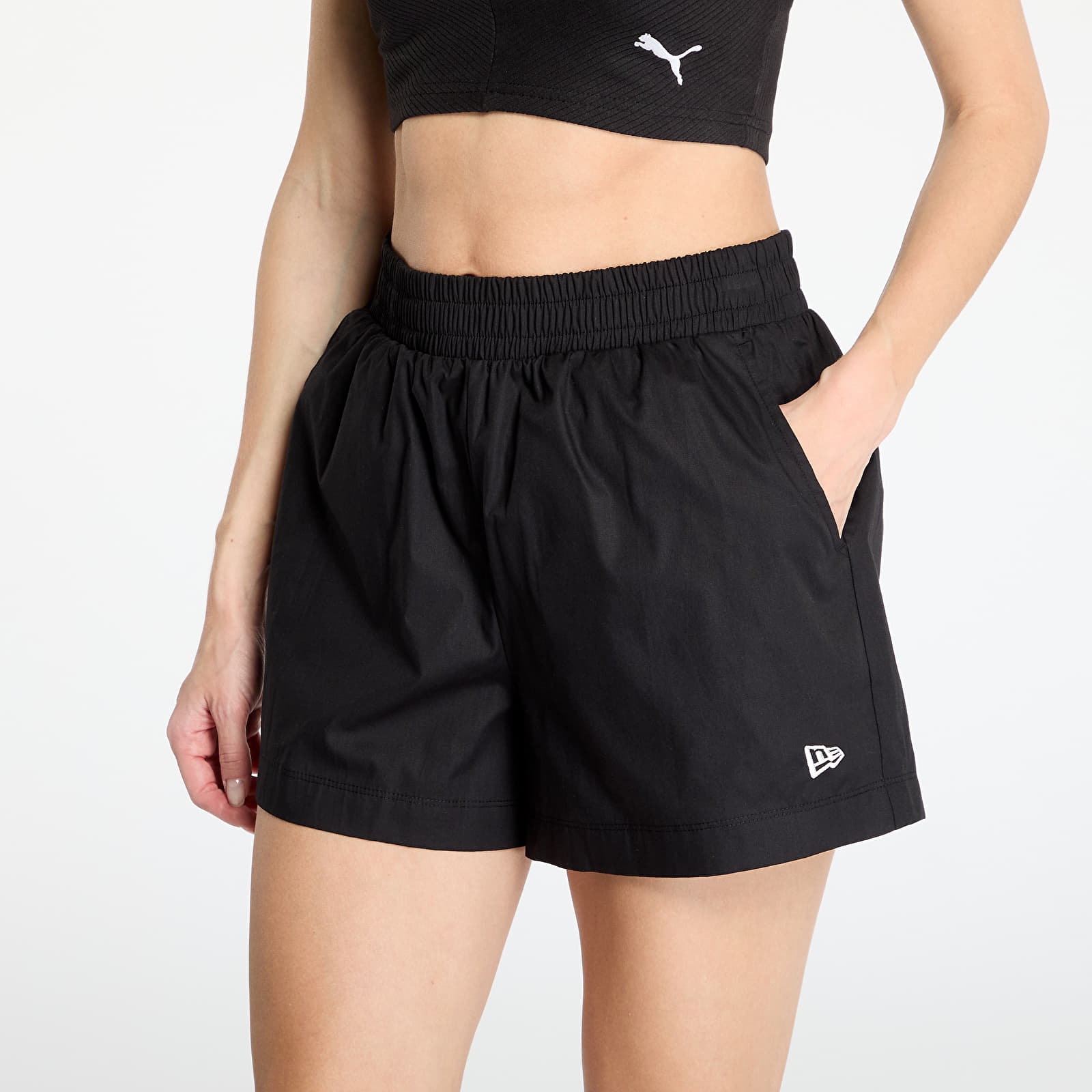Dámské kraťasy New Era Womens Cotton Black Shorts Black