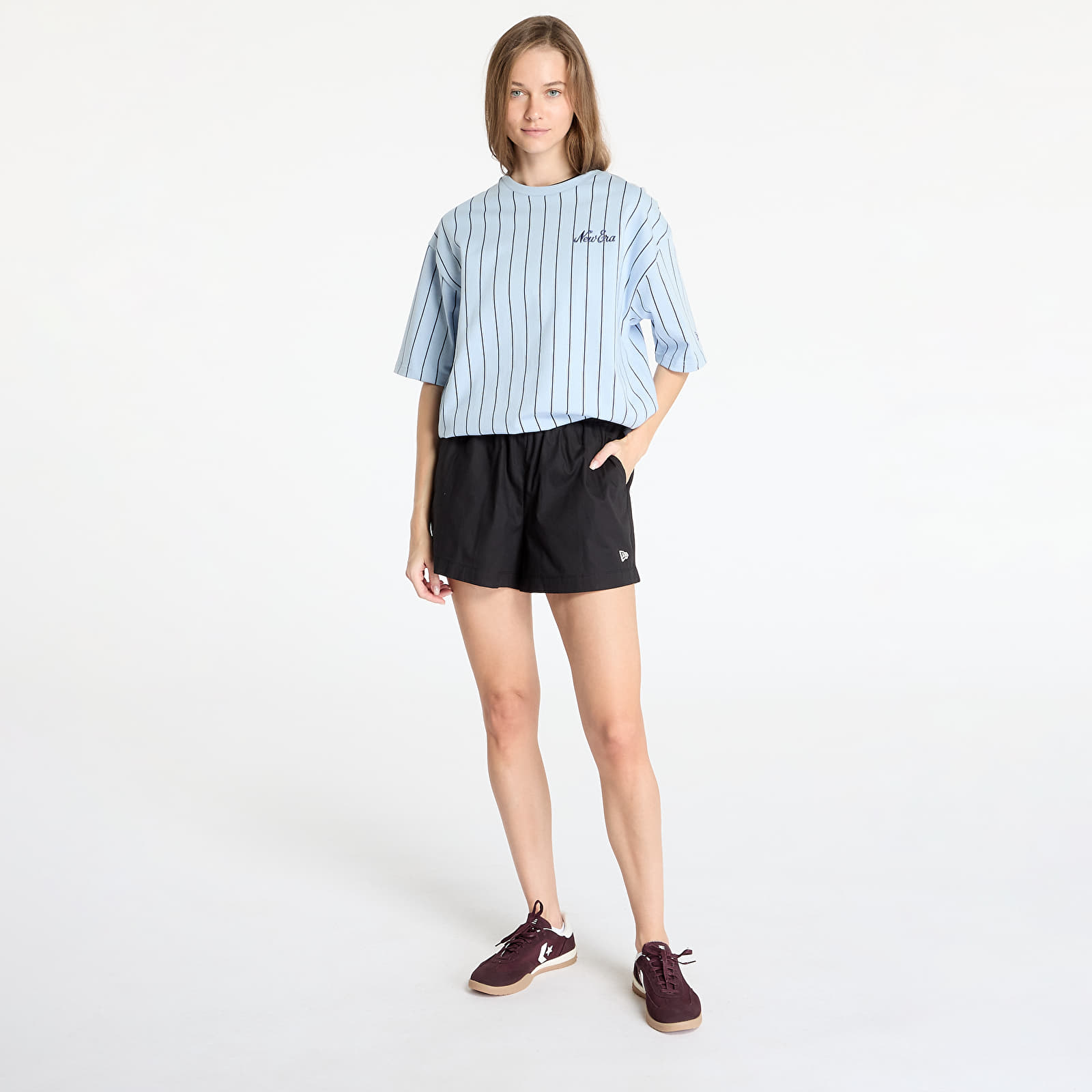 Dámské kraťasy New Era Womens Cotton Black Shorts Black
