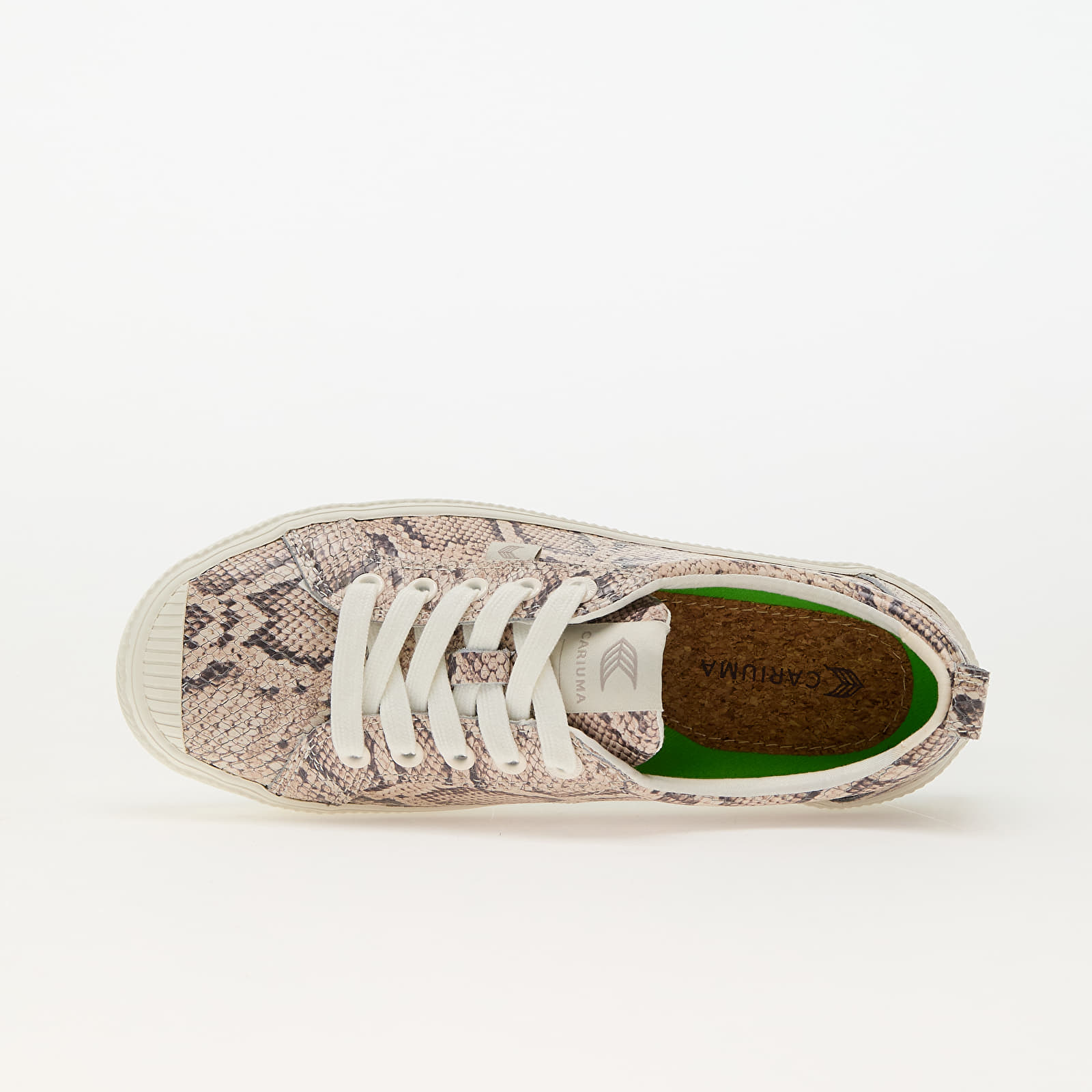 Men's sneakers and shoes Cariuma M Oca Low Snake Skin Print