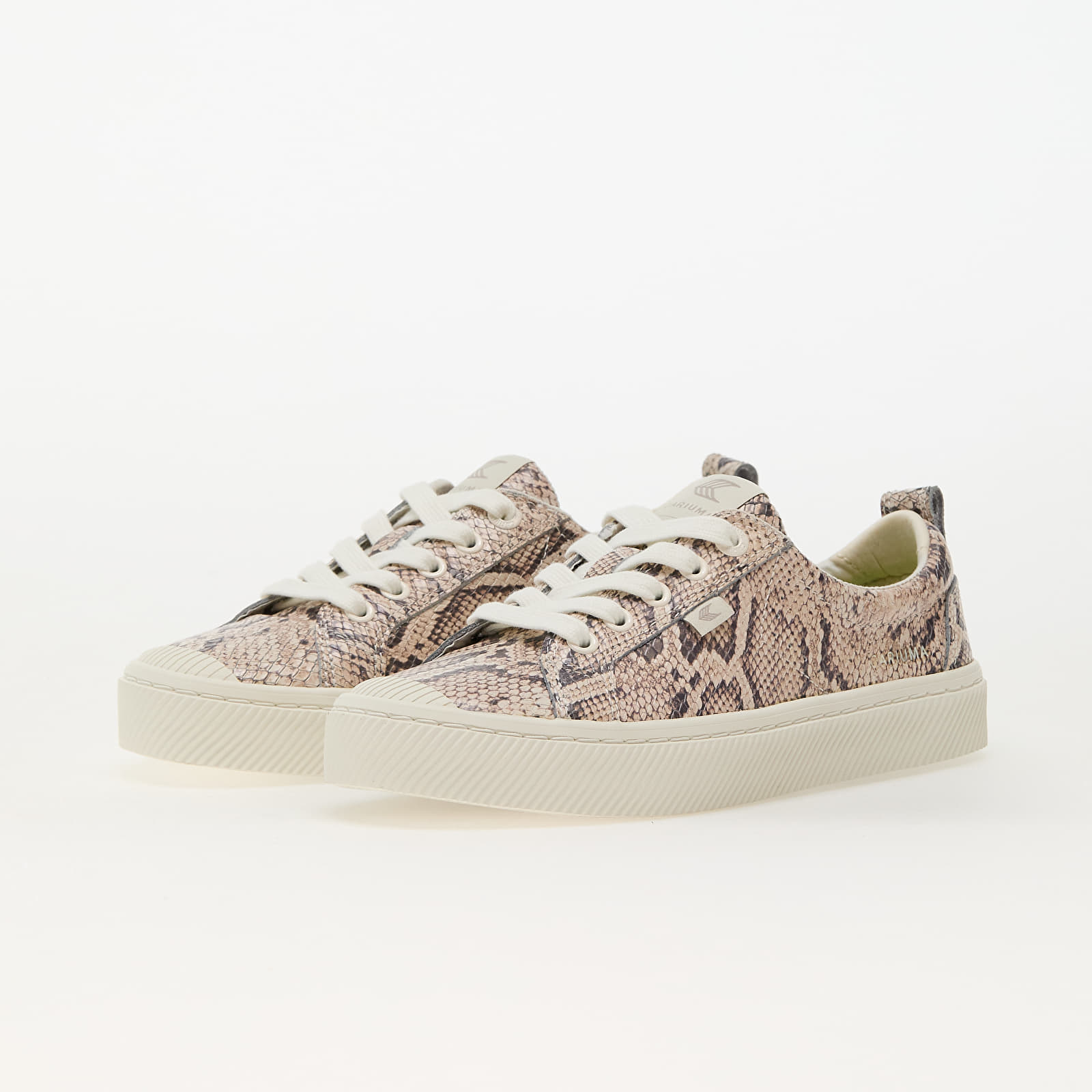 Men's sneakers and shoes Cariuma M Oca Low Snake Skin Print