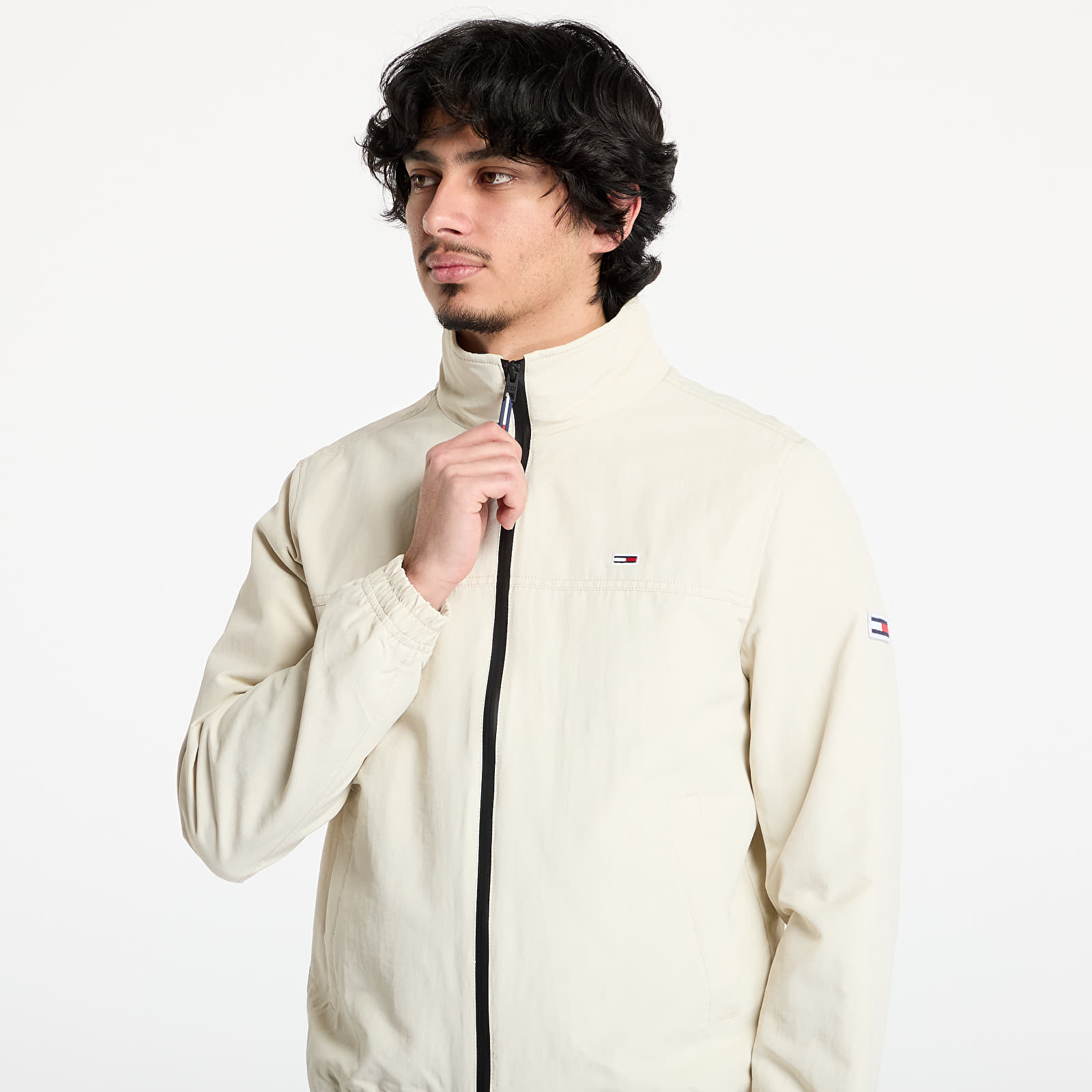 Chaquetas de hombre Tommy Jeans Essential Casual Bomber Beige