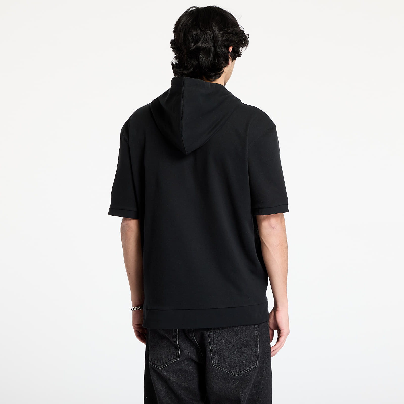 Muške majice Hugo Boss Devon Hooded T-Shirt Black