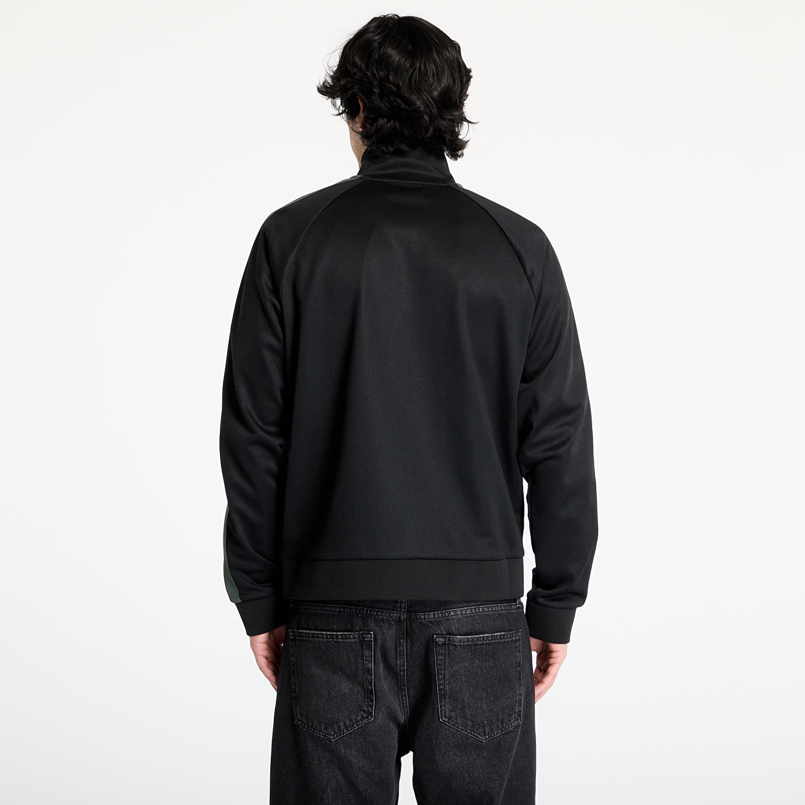 Sudaderas de hombre FRED PERRY Two Colour Tape Track Jacket Black
