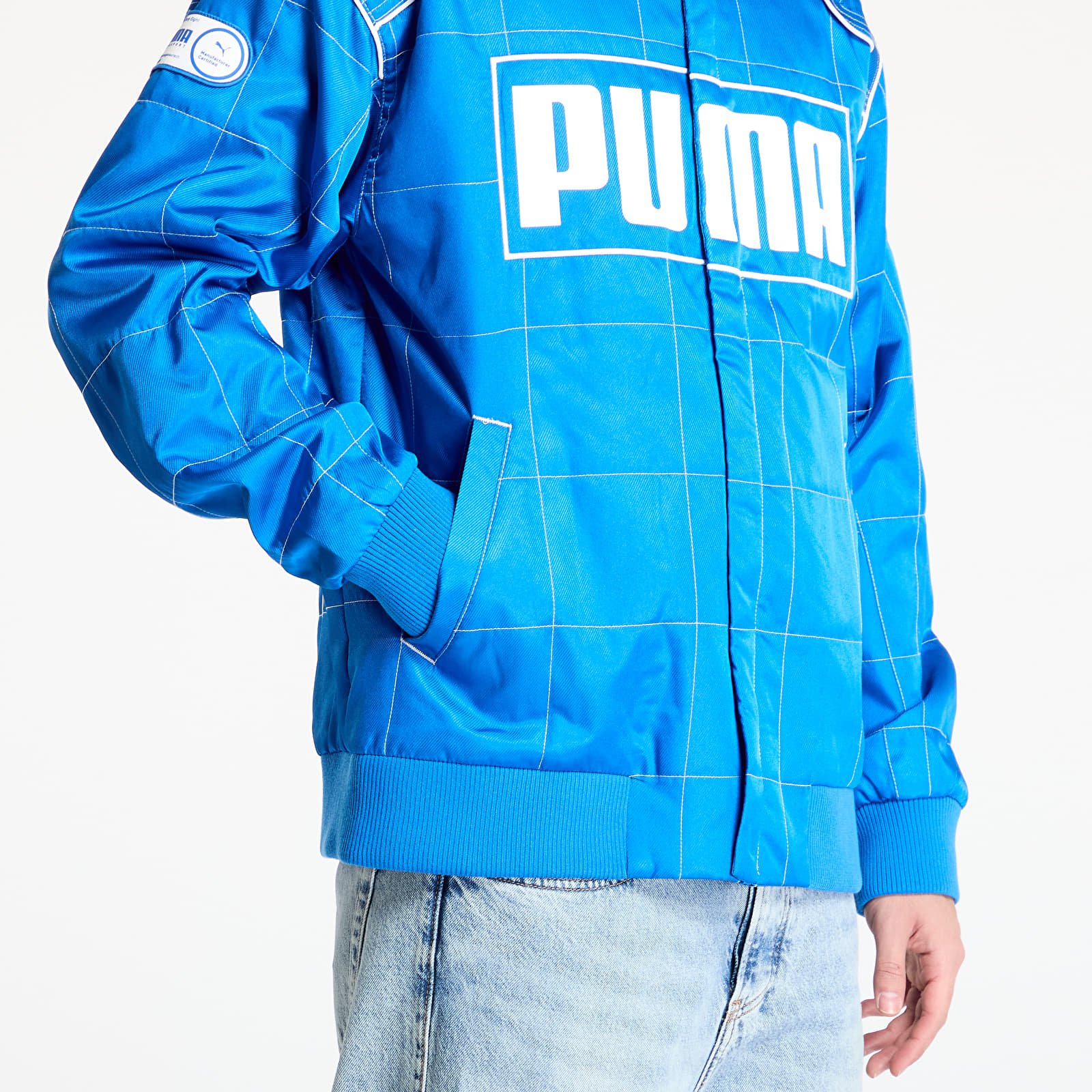 Muške vjetrovke Puma Archive Seasonal Relaxed Racer Jacket PUMA Team Royal