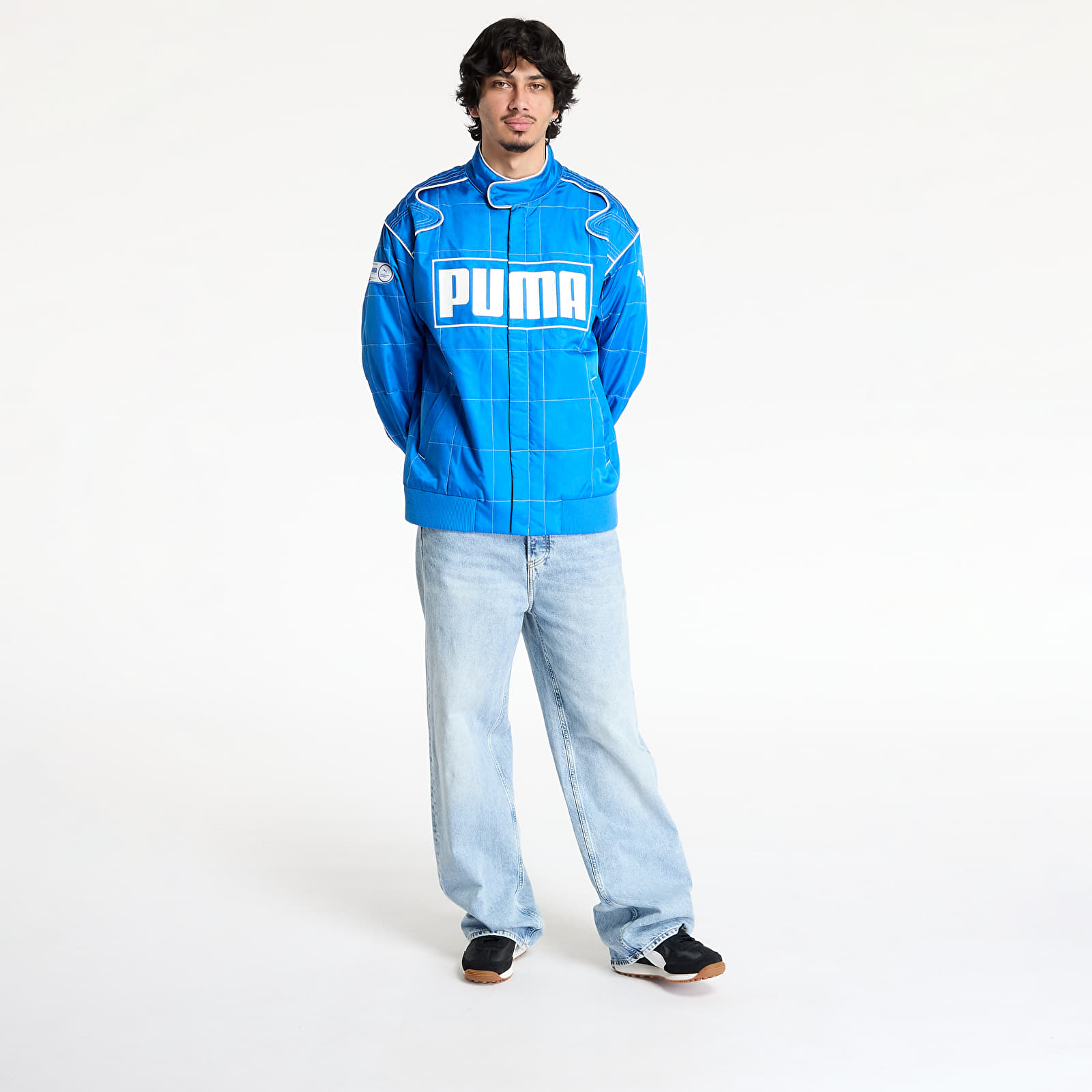 Muške vjetrovke Puma Archive Seasonal Relaxed Racer Jacket PUMA Team Royal