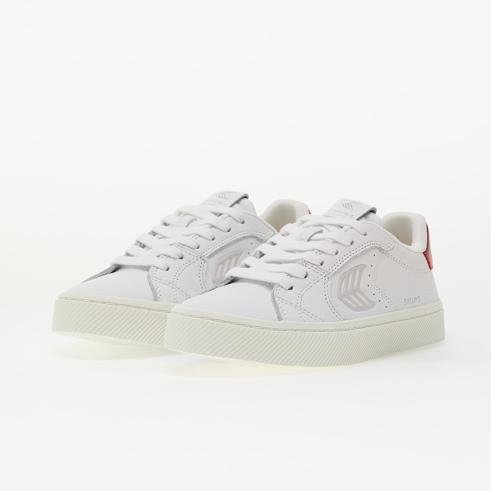 Women's sneakers and shoes Cariuma W Salvas White/ Ice&Metallic Red
