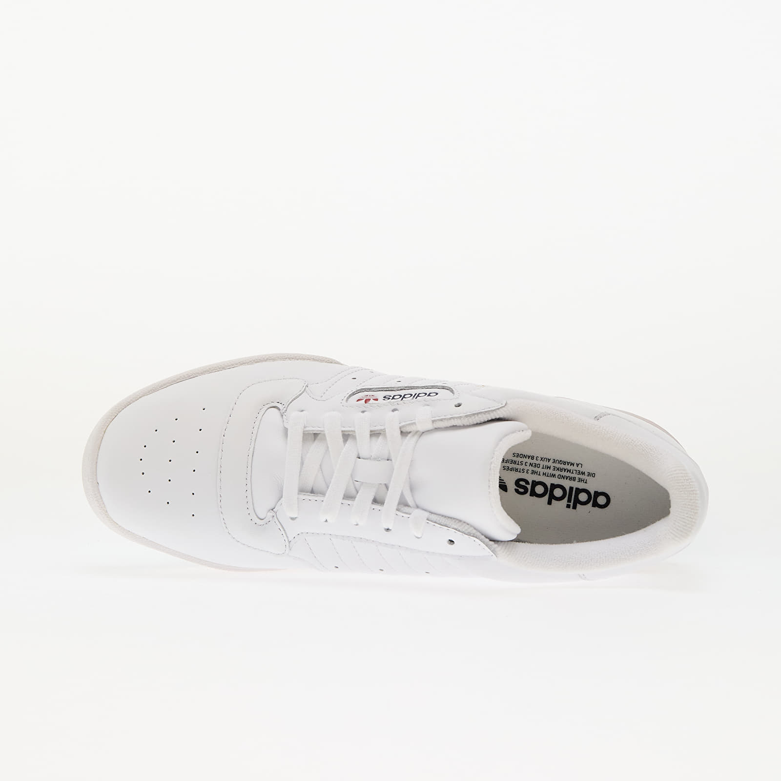 Men's sneakers and shoes adidas Powerphase Ftw White/ Dark Blue/ Preloved Ruby