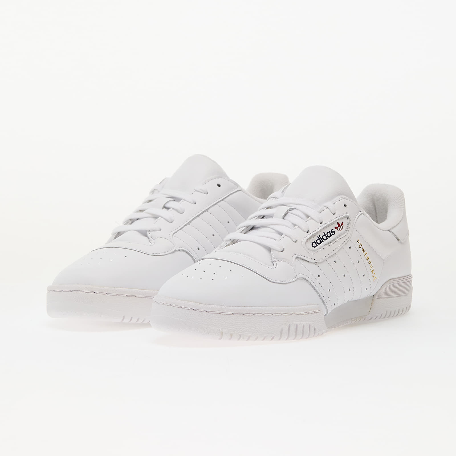 Men's sneakers and shoes adidas Powerphase Ftw White/ Dark Blue/ Preloved Ruby