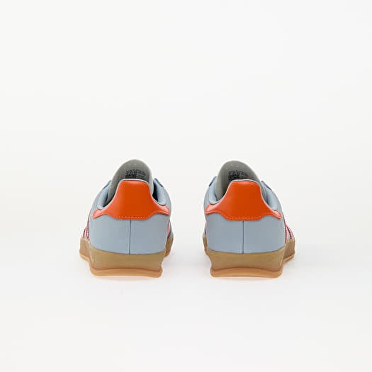 adidas Gazelle Indoor W Wonder Blue/ Solar Orange/ Gum | Queens