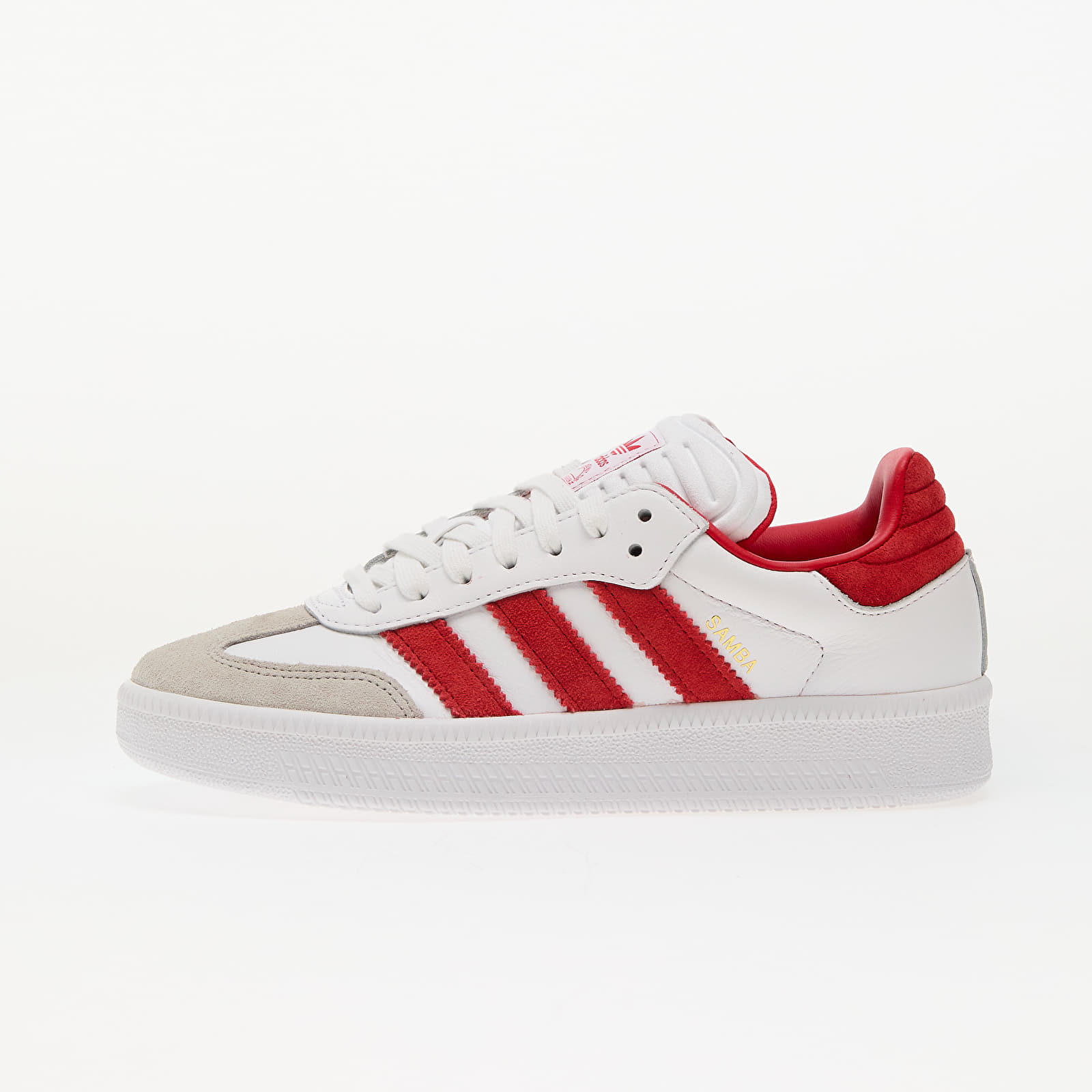 Herensneakers en -schoenen adidas Samba Xlg Ftw White/ Better Scarlet/ Clear Granite