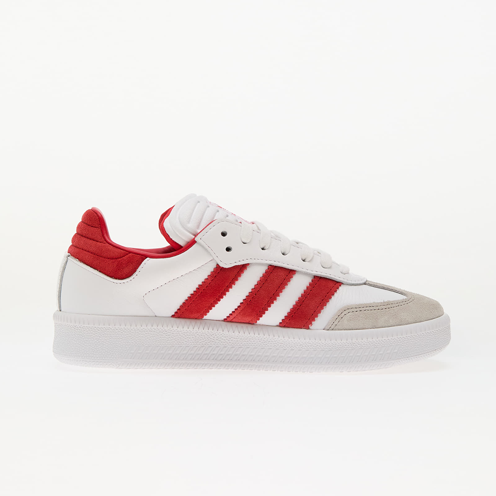 Herensneakers en -schoenen adidas Samba Xlg Ftw White/ Better Scarlet/ Clear Granite
