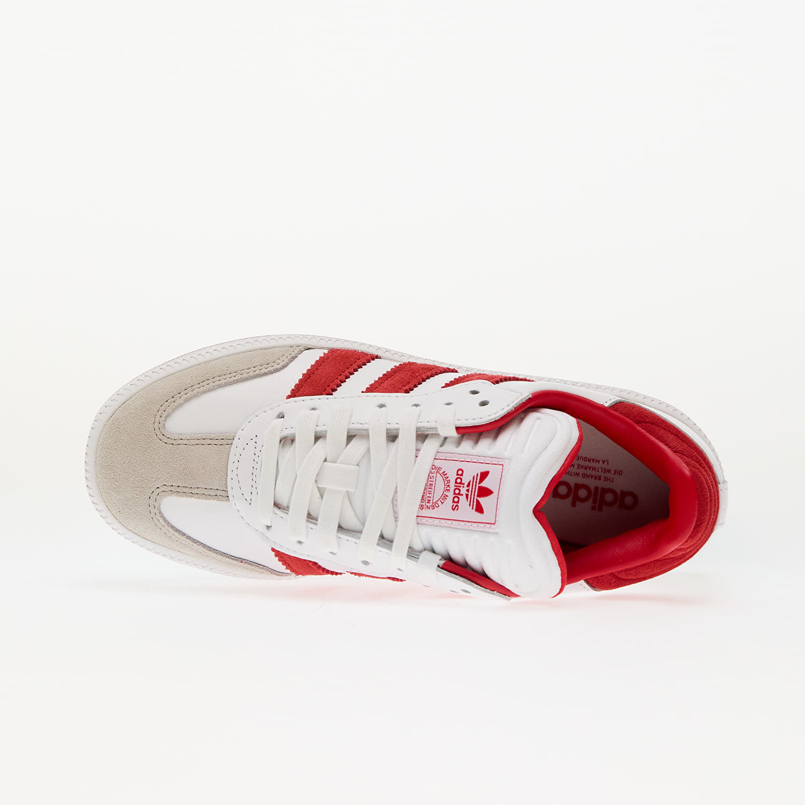 Men's sneakers and shoes adidas Samba Xlg Ftw White/ Better Scarlet/ Clear Granite