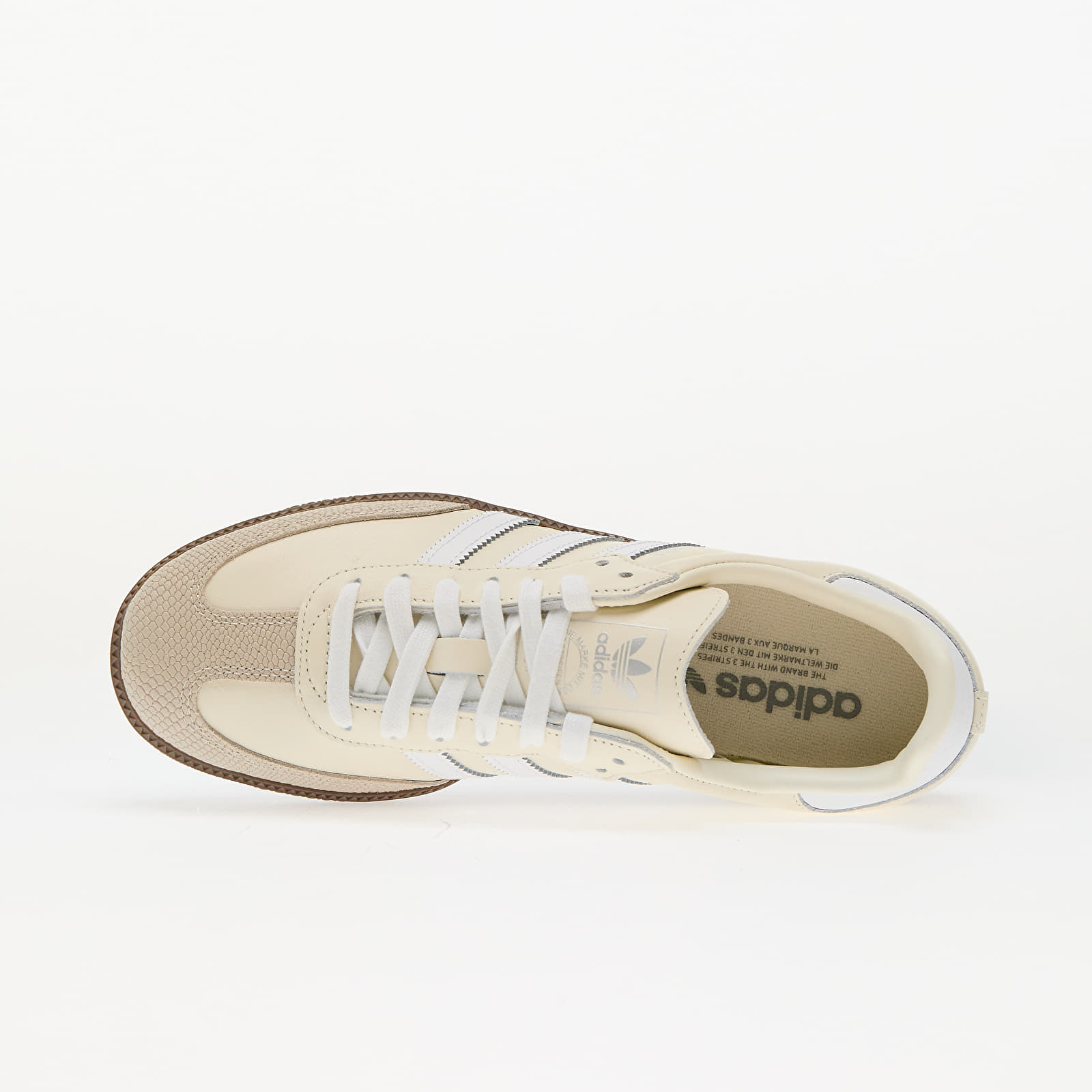 Ženski čevlji adidas Samba Og W Off White/ Ftw White/ Wonder Aluminium