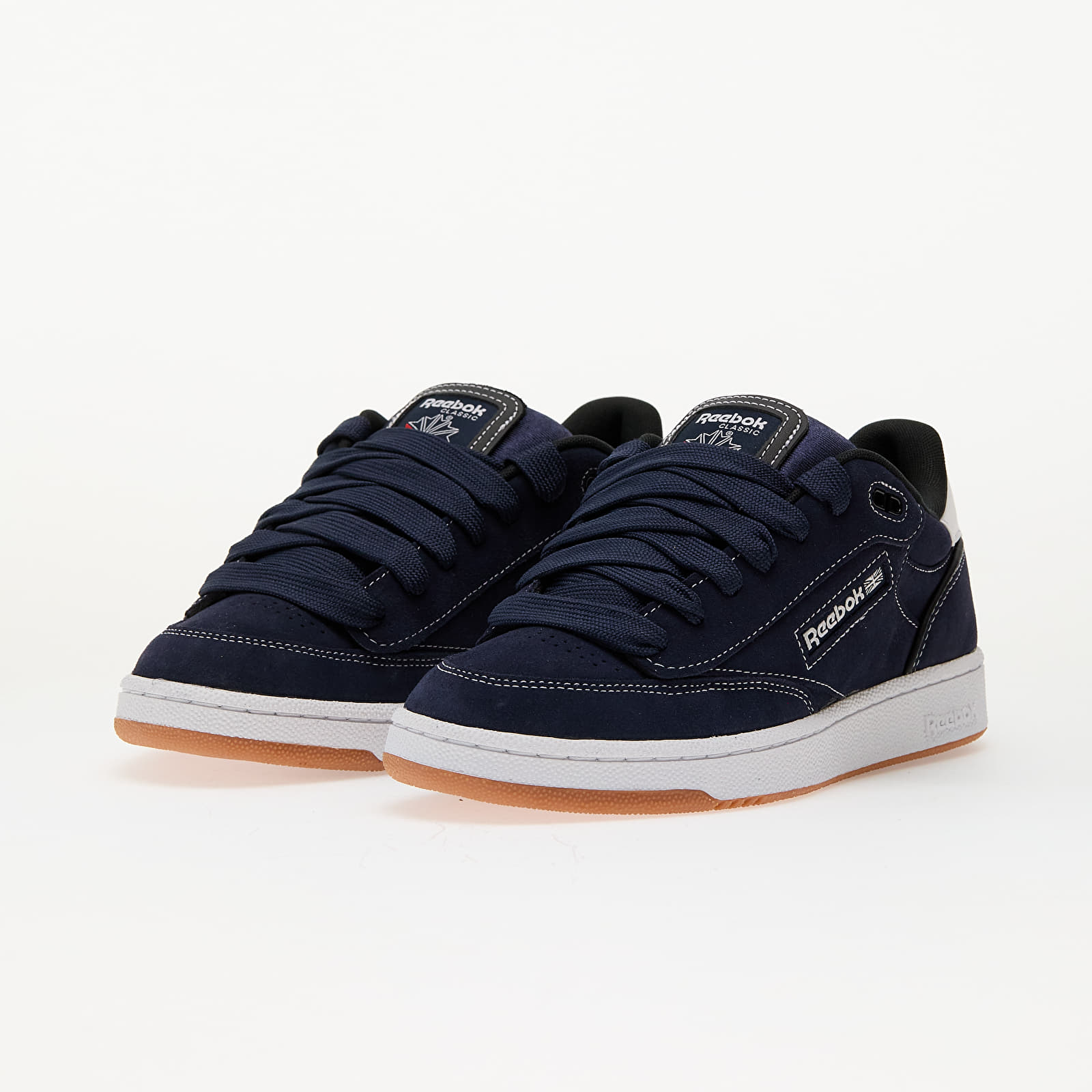 Men's sneakers and shoes Reebok Club C Bulc Cln Vectornavy/ Black/ White