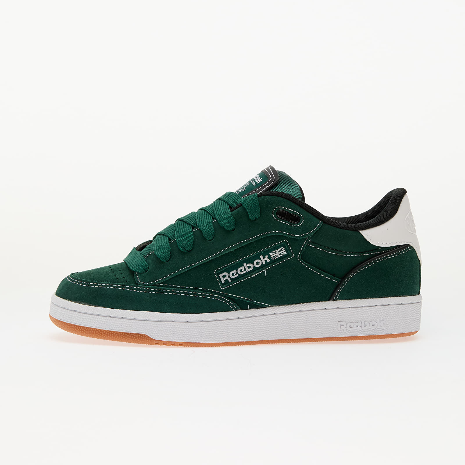 Men's sneakers and shoes Reebok Club C Bulc Cln Darkgreen/ Black/ White