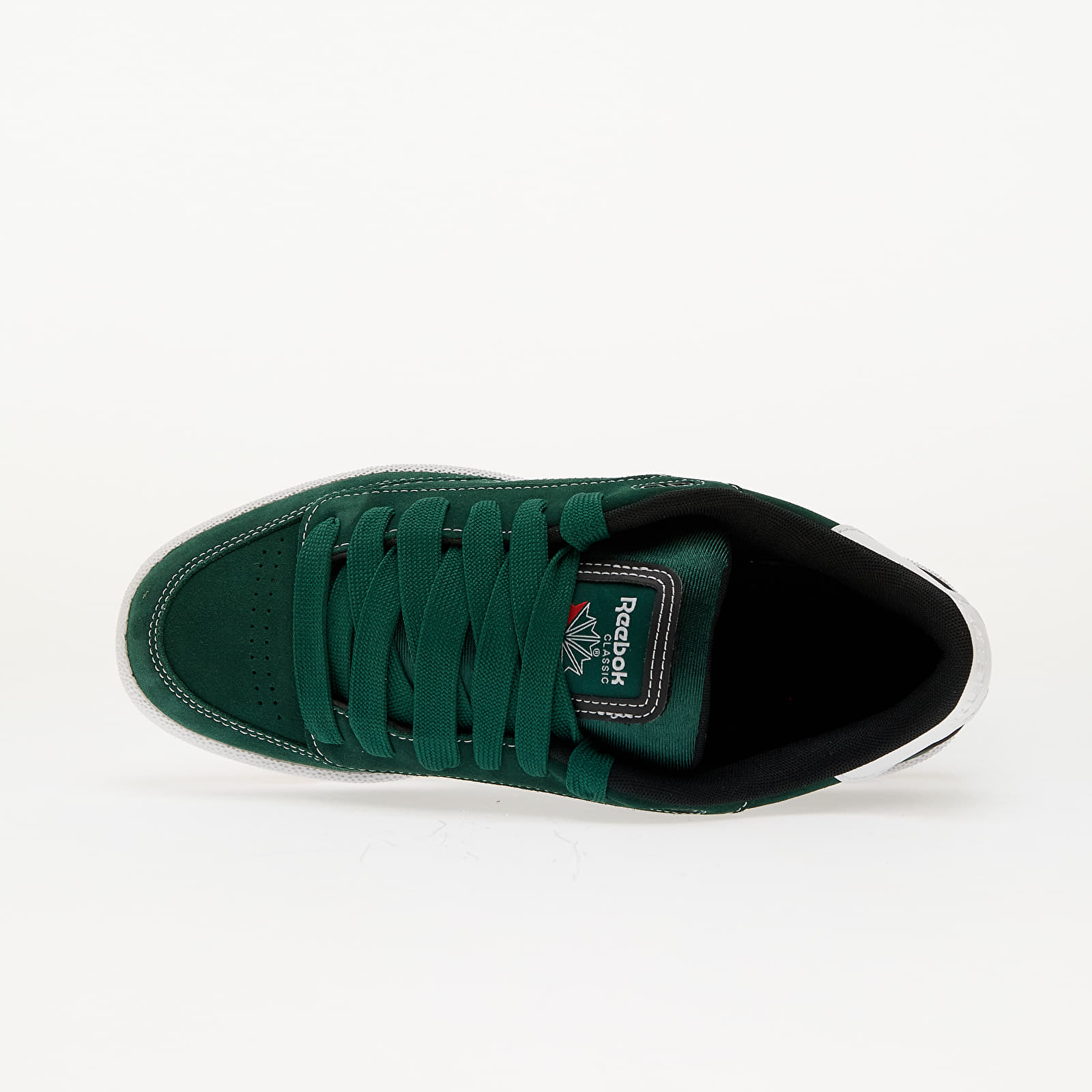Men's sneakers and shoes Reebok Club C Bulc Cln Darkgreen/ Black/ White