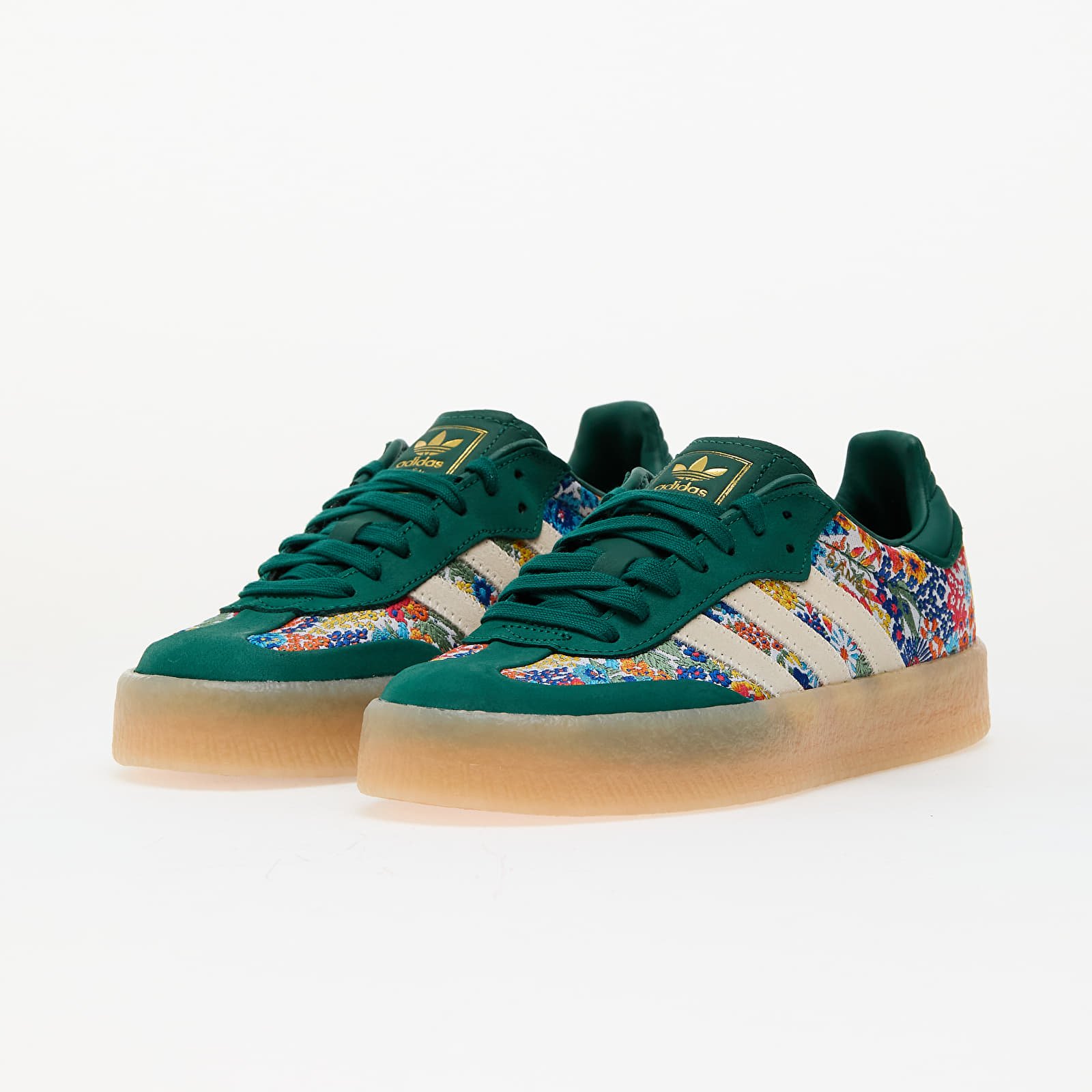 Naiste tossud ja kingad adidas x Liberty London Sambae W Clear Sky/ Ftw White/ Gum
