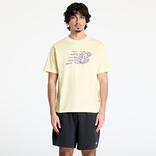 Tricou New Balance Nautical Logo T-Shirt Yellow