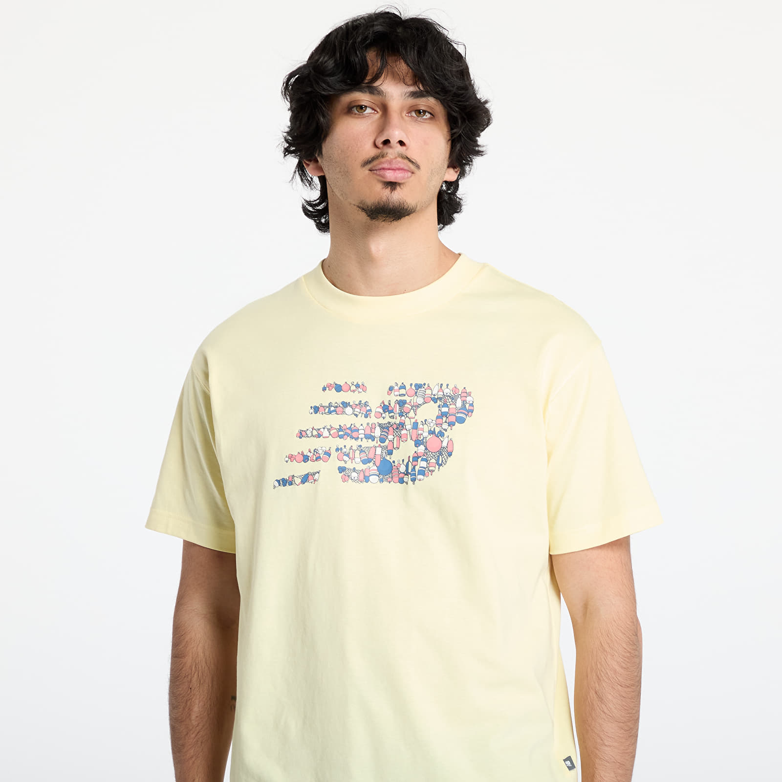 T-shirts New Balance Nautical Logo T-Shirt Yellow