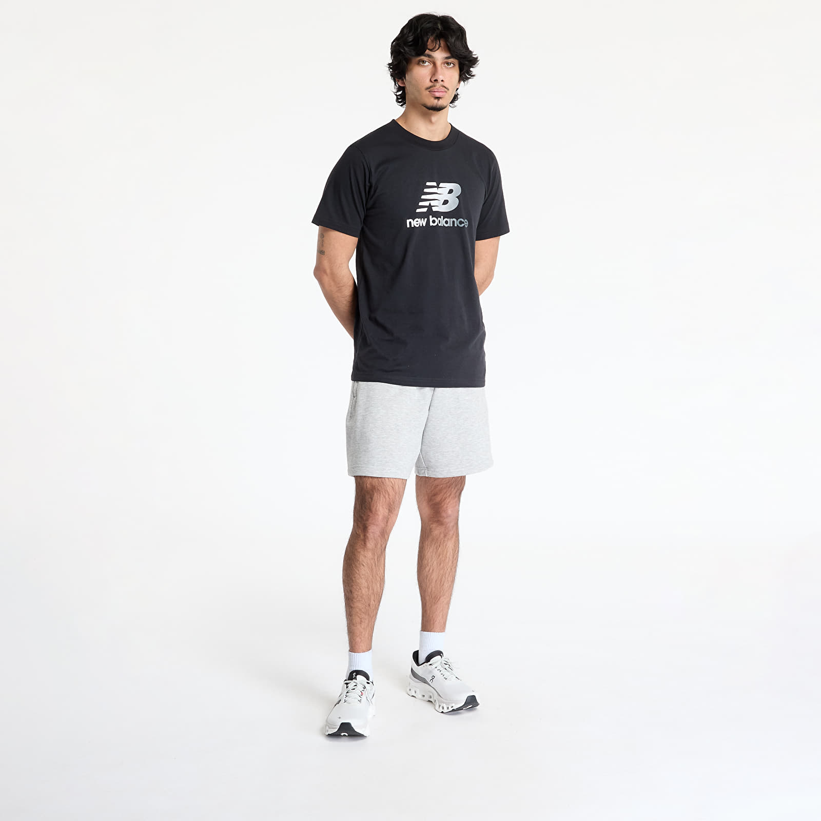 Shorts New Balance French Terry Short Grey