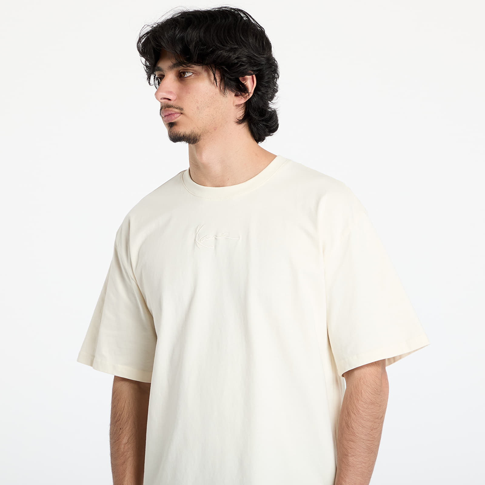T-shirts Karl Kani Small Signature Essential Tee Off White