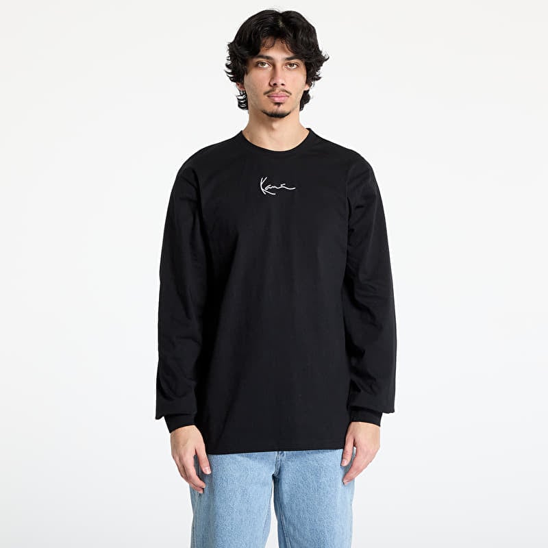 Majica Karl Kani Small Signature LS Black