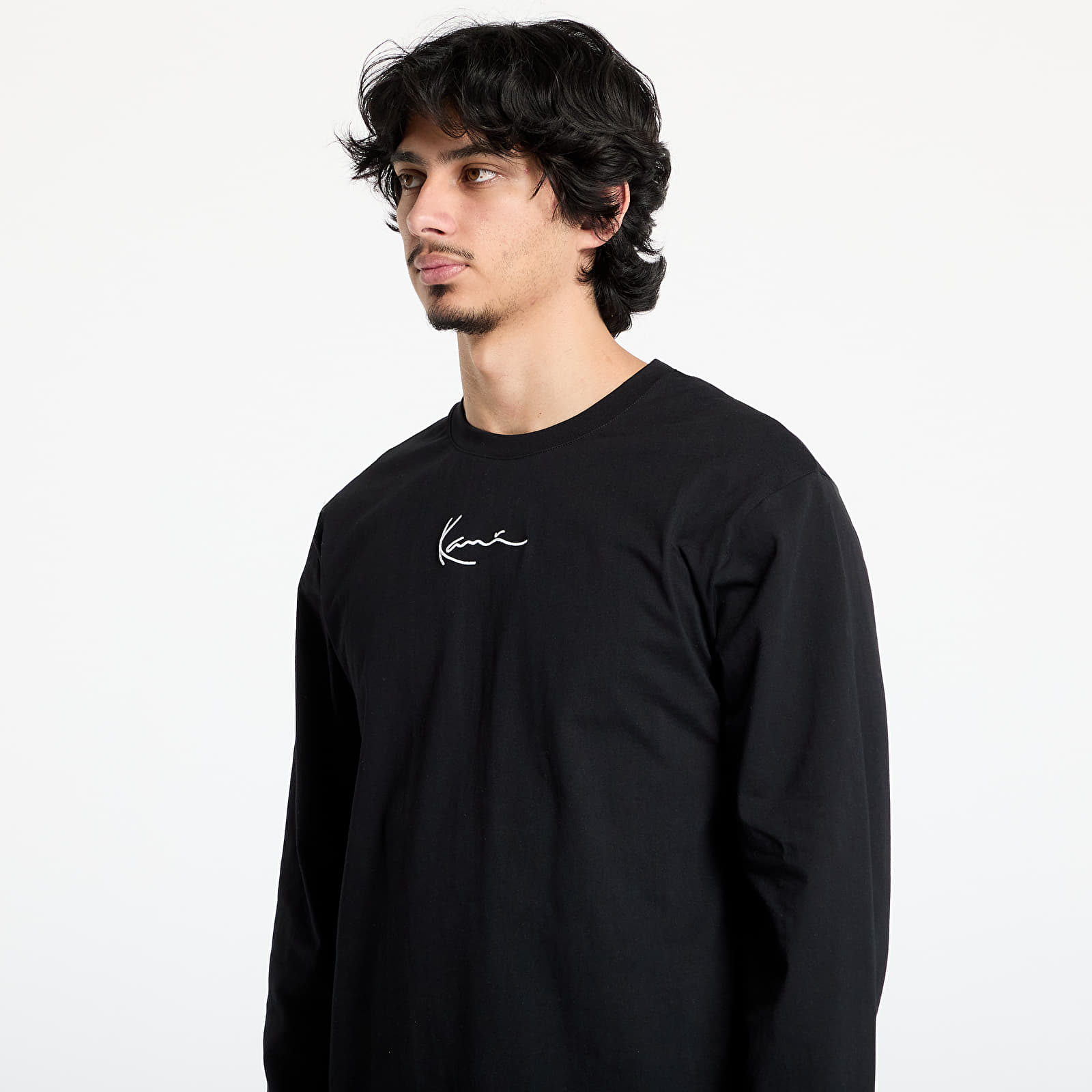 T-shirts Karl Kani Small Signature LS Black