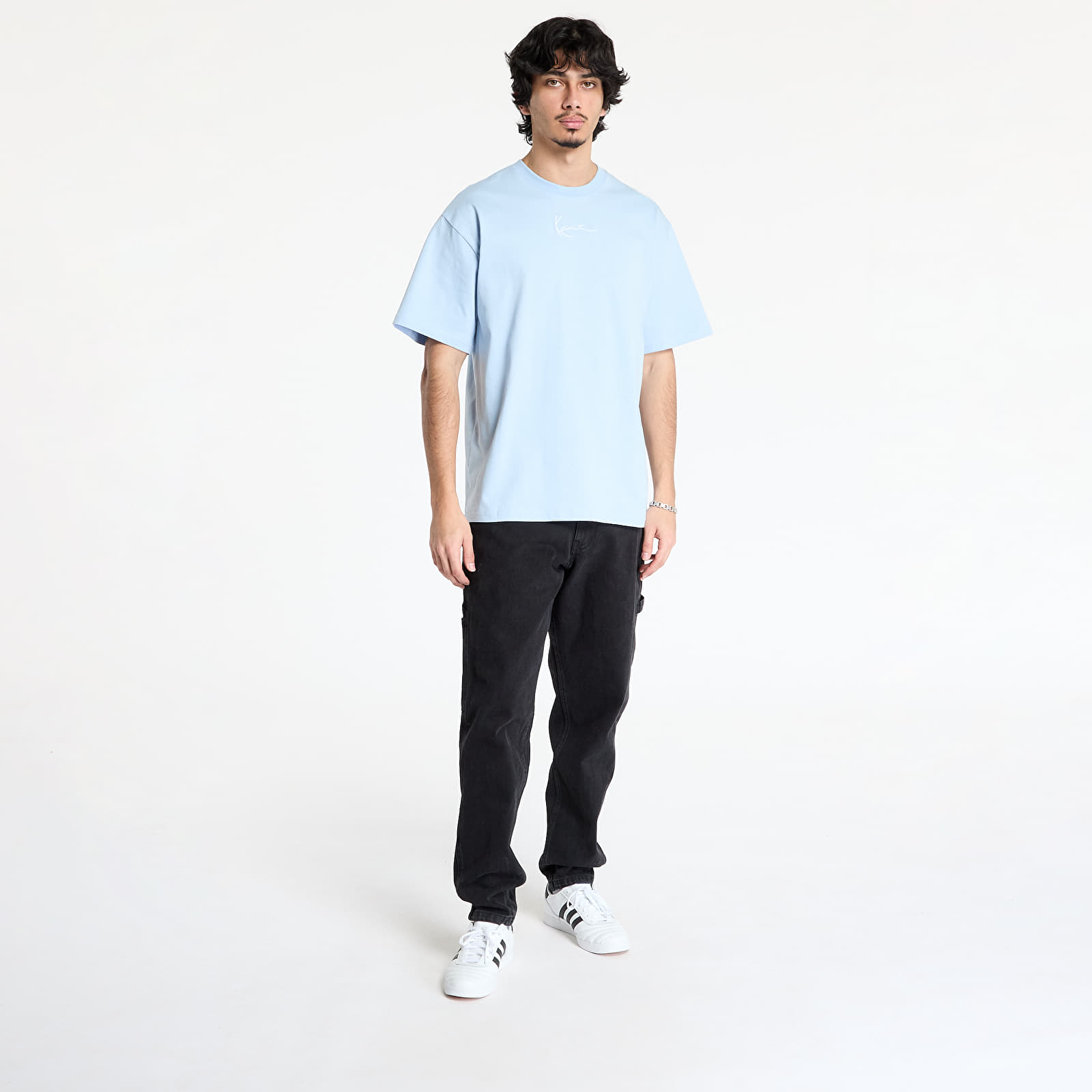 T-shirts Karl Kani Small Signature Essential Tee Light Blue
