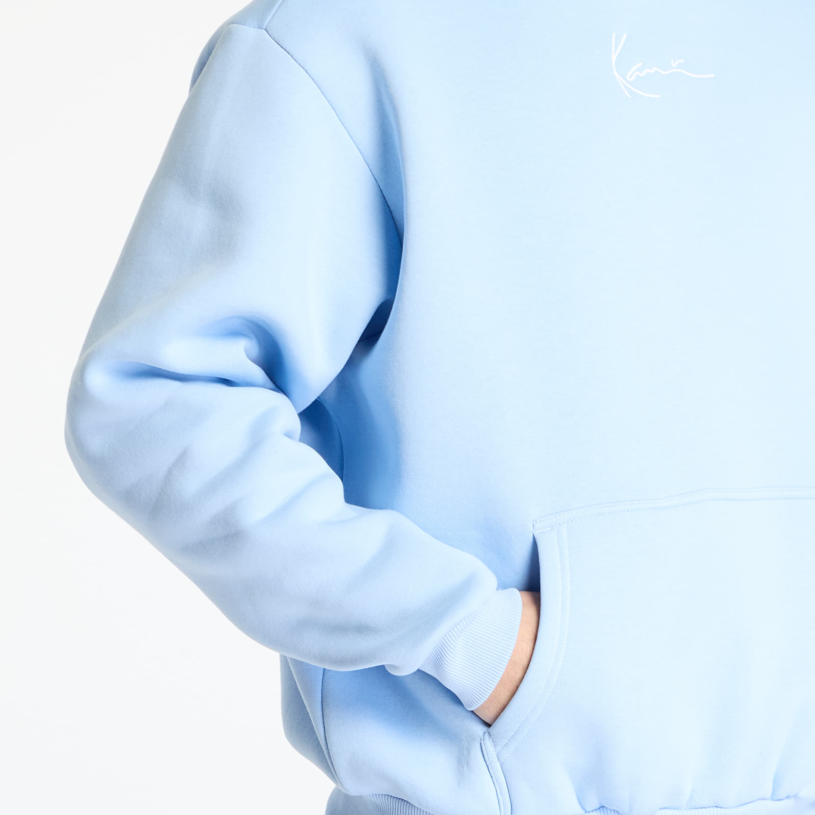 Sweatshirts Karl Kani Small Signature Essential Os Hoodie Light Blue