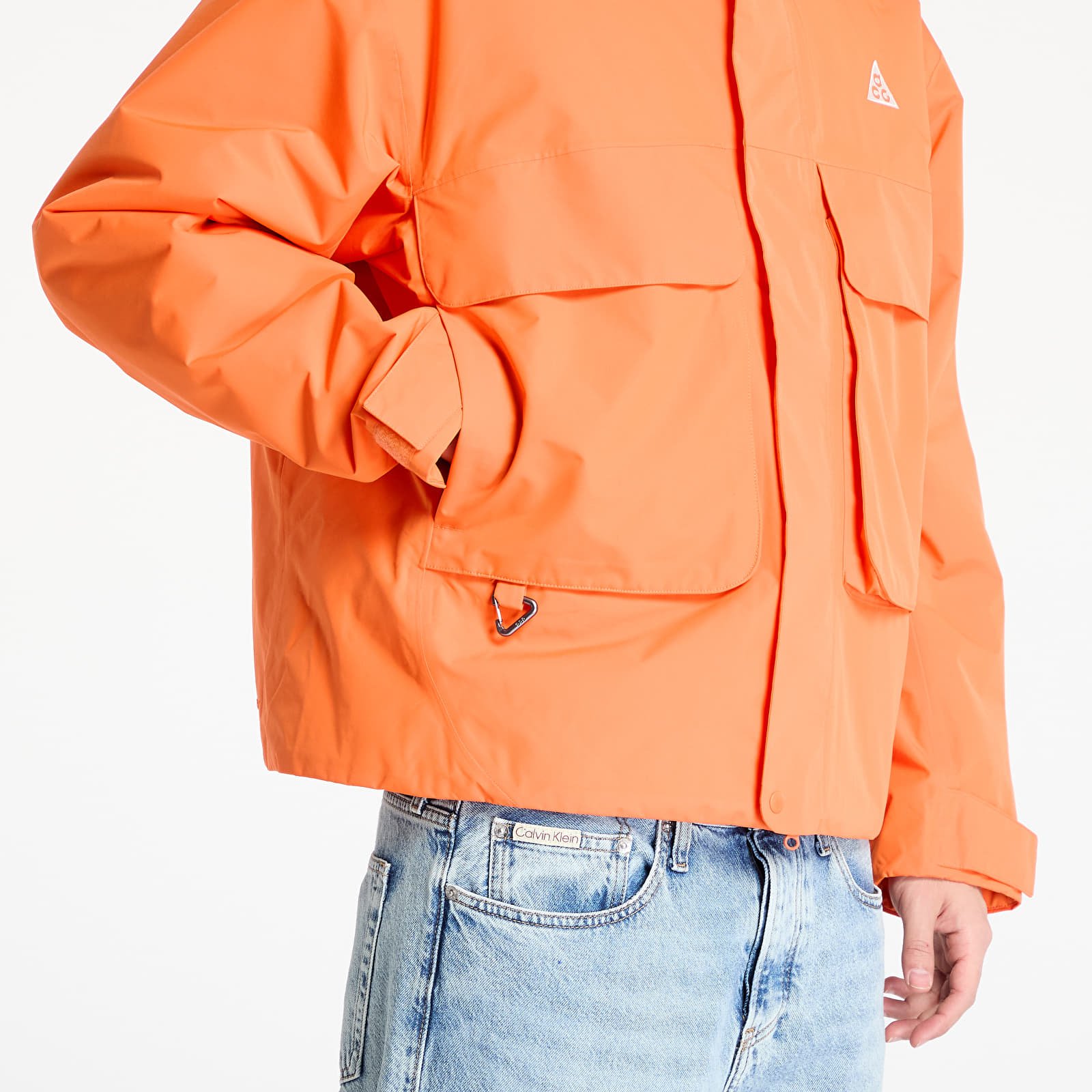 Chaquetas de hombre Nike ACG PrimaLoft® "Skull Peak" Men's Storm-FIT Jacket Safety Orange/ Medium Olive/ Summit White