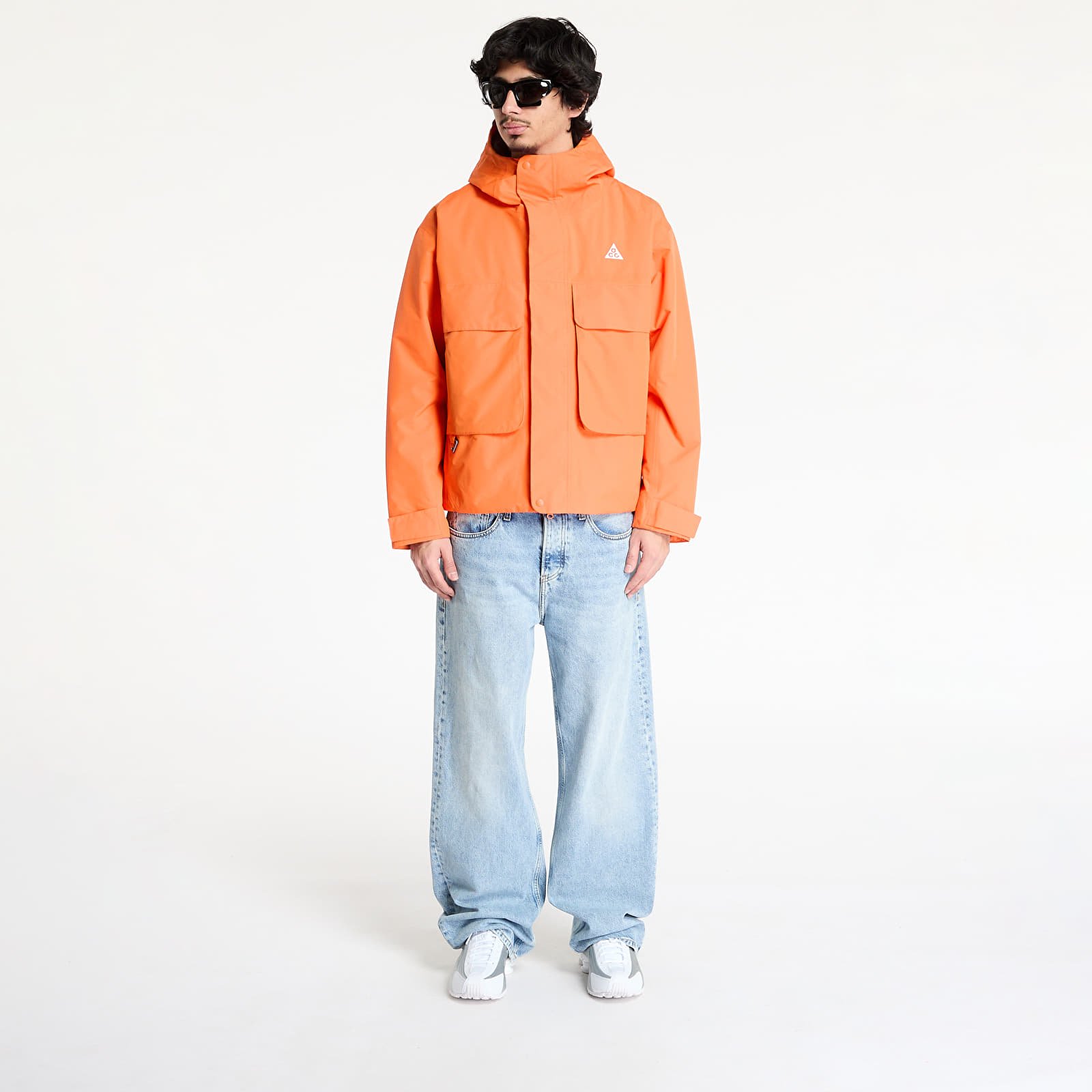 Chaquetas de hombre Nike ACG PrimaLoft® "Skull Peak" Men's Storm-FIT Jacket Safety Orange/ Medium Olive/ Summit White