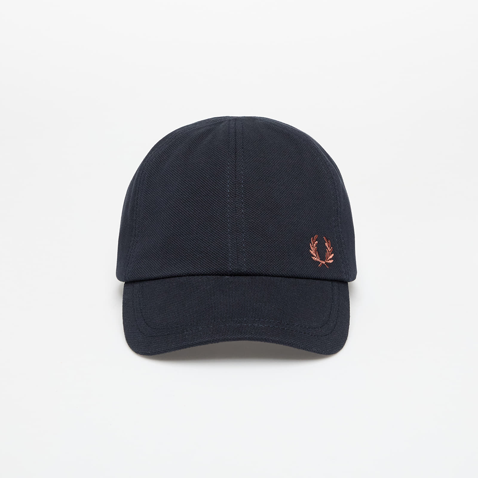 Mütsid FRED PERRY Pique Classic Cap Navy/  Cinnamon