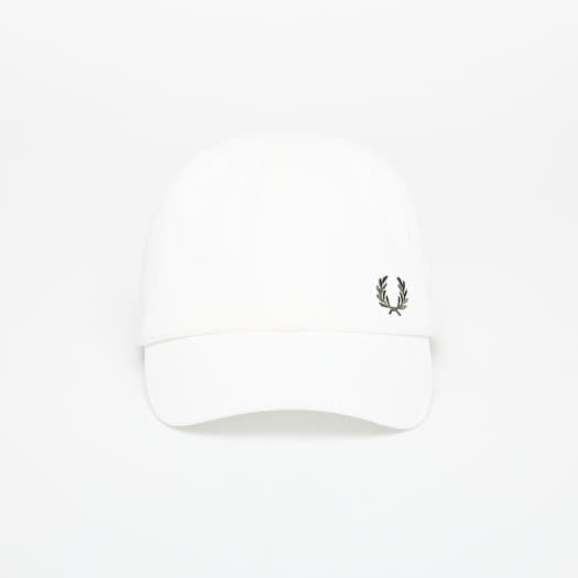 Καπέλα FRED PERRY Pique Classic Cap Snow White/  Court Green