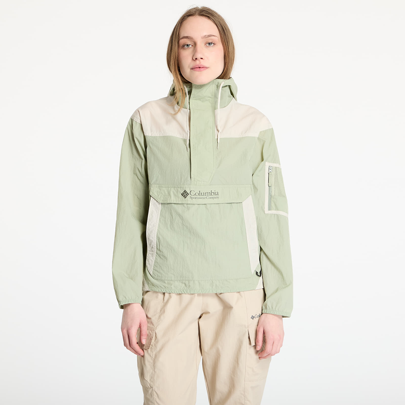 Women's Windbreakers Columbia Challenger™ II Windbreaker Safari/ Dark Stone