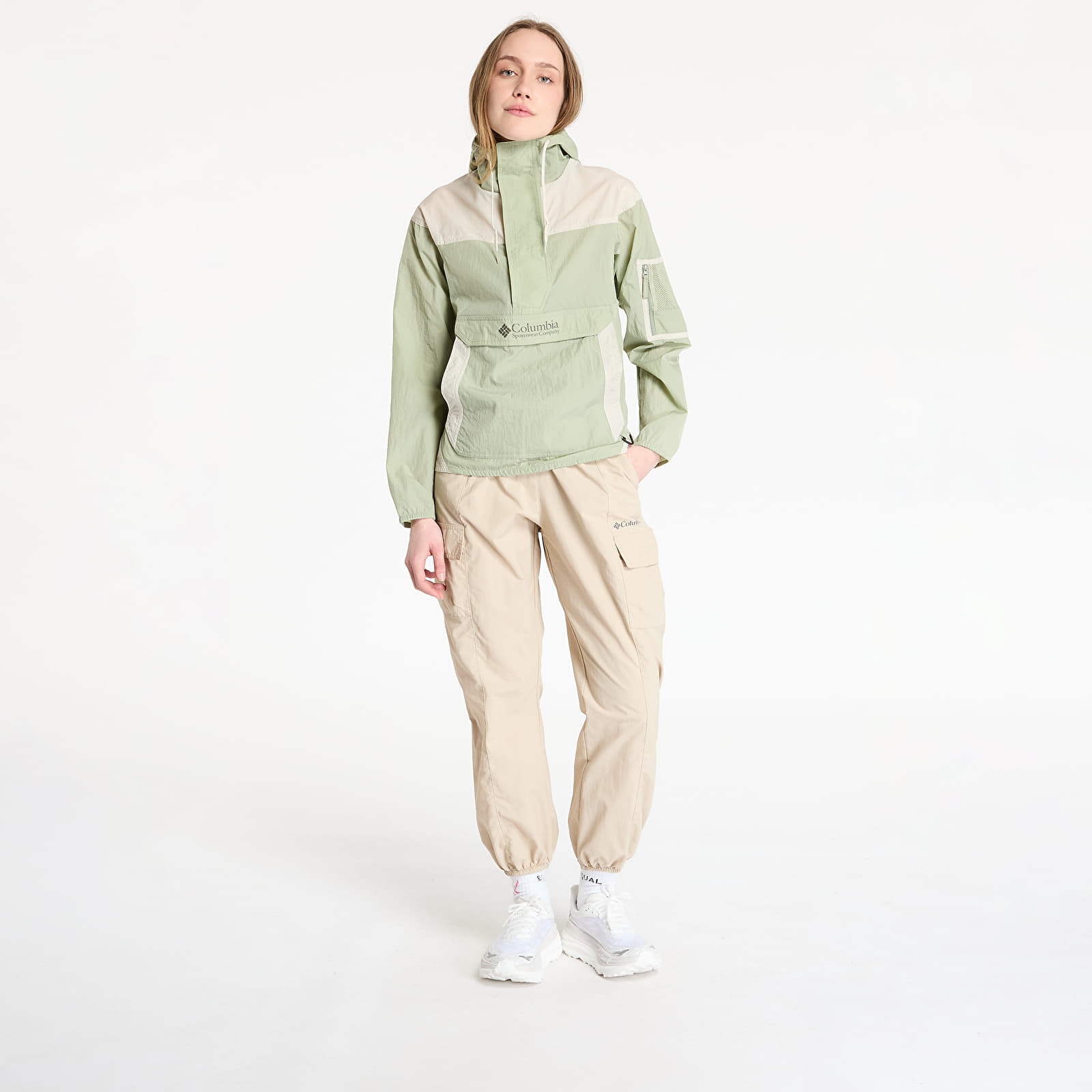 Women's Windbreakers Columbia Challenger™ II Windbreaker Safari/ Dark Stone