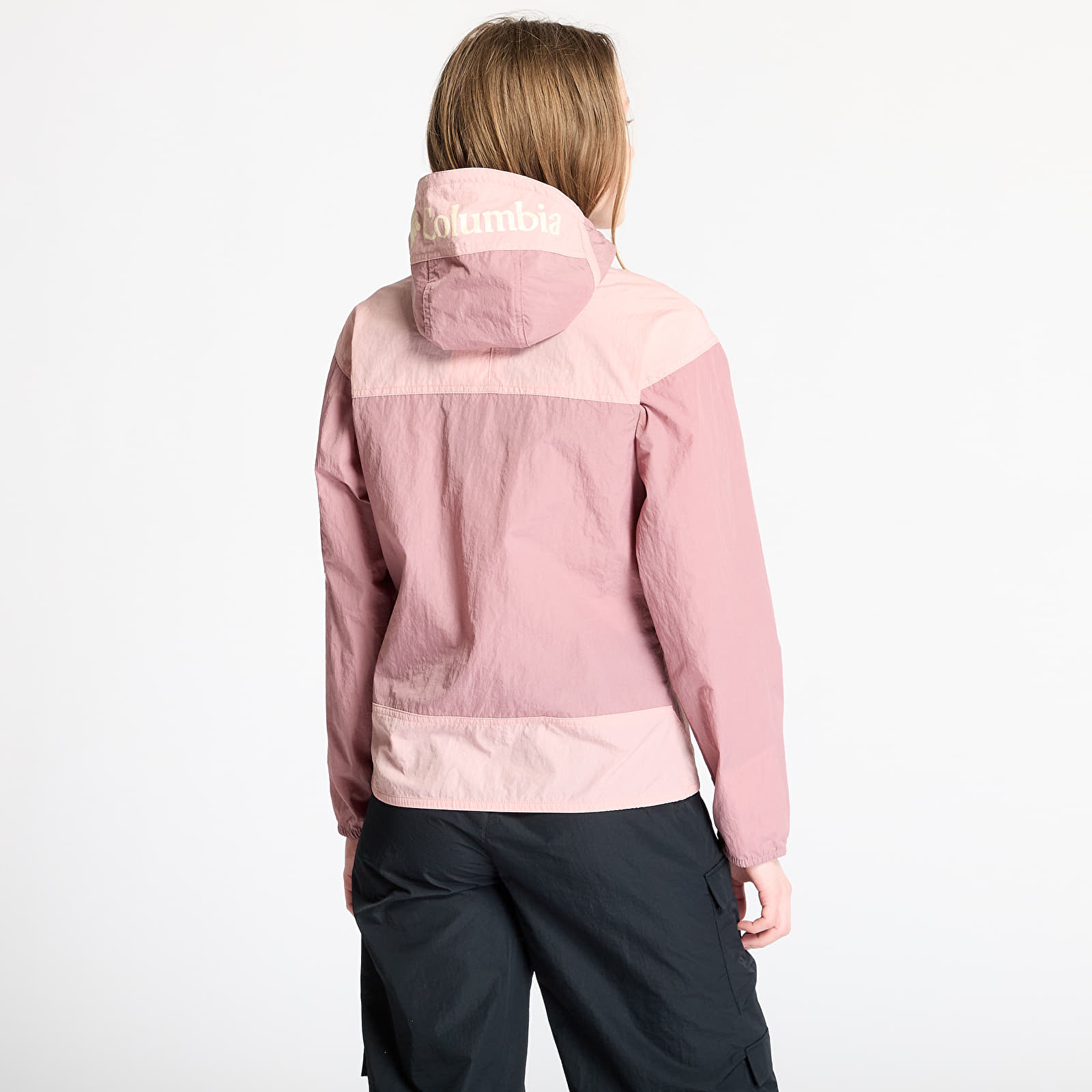Vindjackor för kvinnor Columbia Challenger™ II Windbreaker Fig/ Eraser Pink