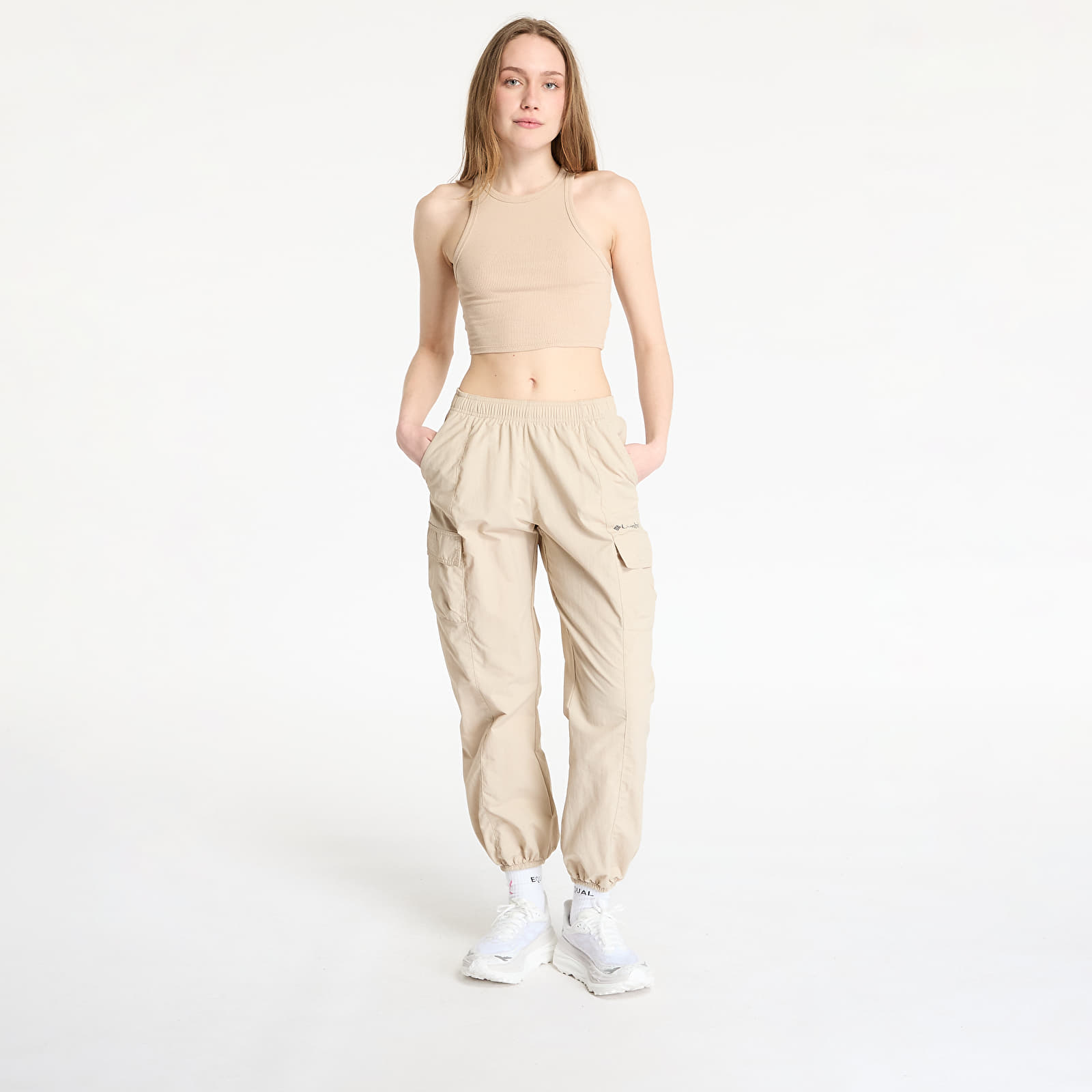 Naiste püksid Columbia Sandier™ Parachute Pant Ancient Fossil