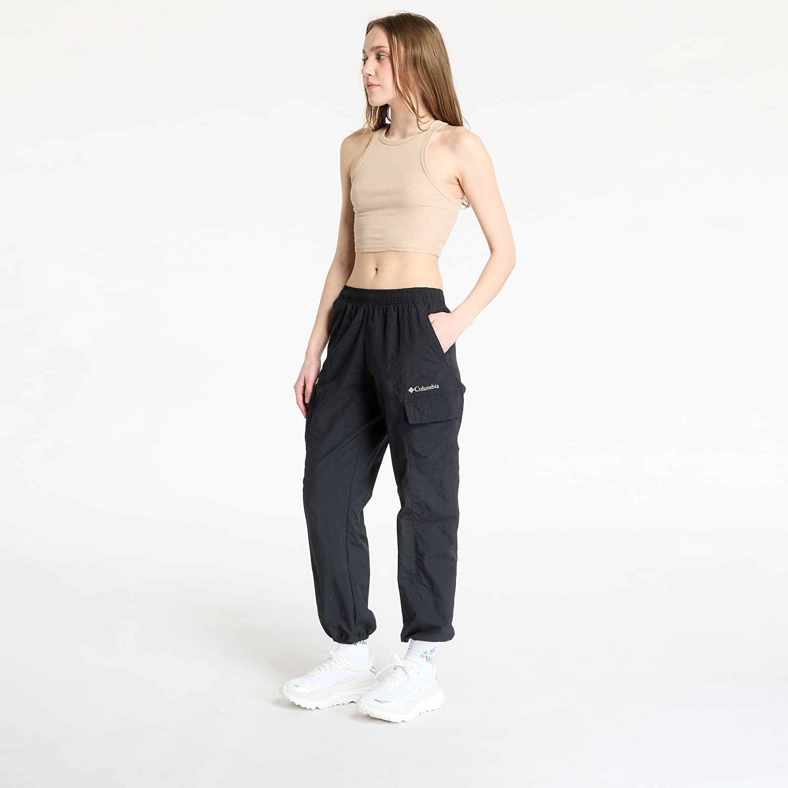 Naiste püksid Columbia Sandier™ Parachute Pant Black