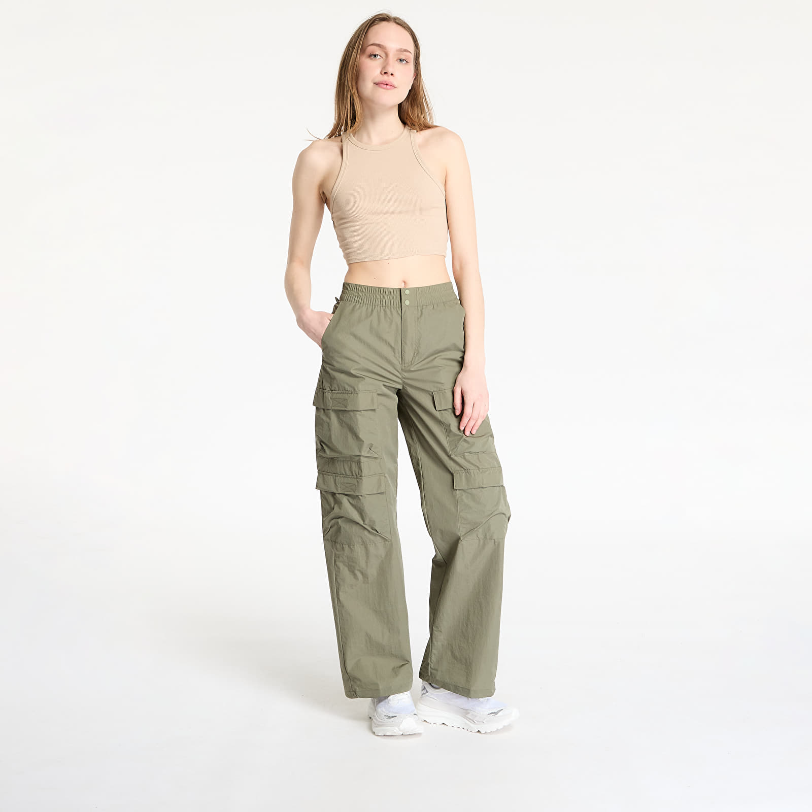 Women's Trousers Columbia Elevated View™ Parachute Pant Stone Green