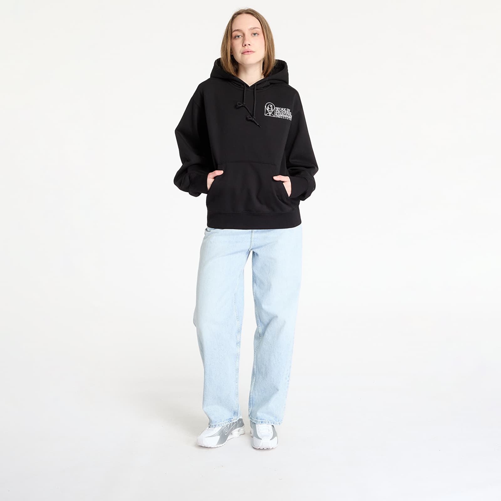 Men's sweatshirts Carhartt WIP Hooded Stargazer Sweat UNISEX Black/ White