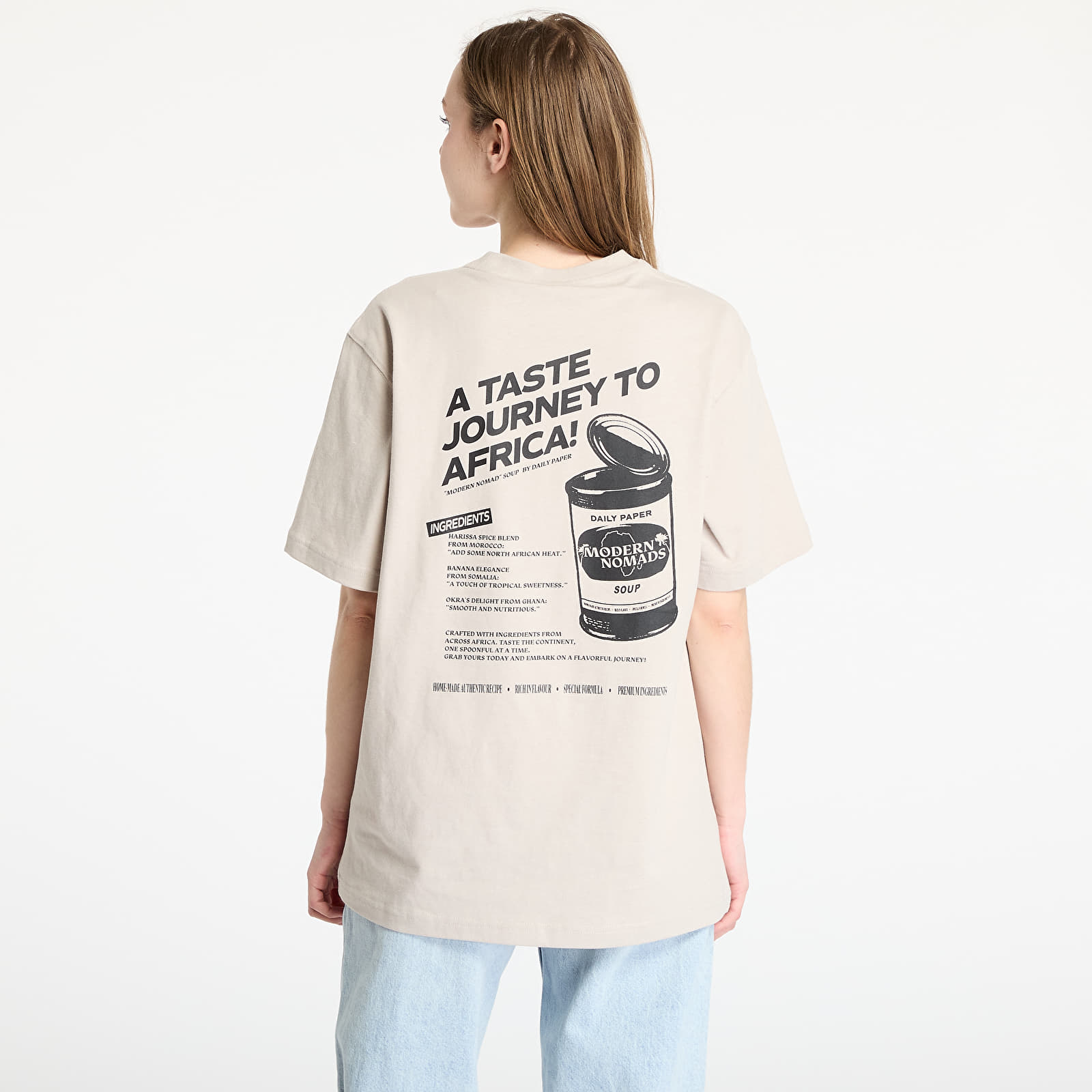 Men's T-shirts Daily Paper Soup T-Shirt UNISEX Nacreous Clouds